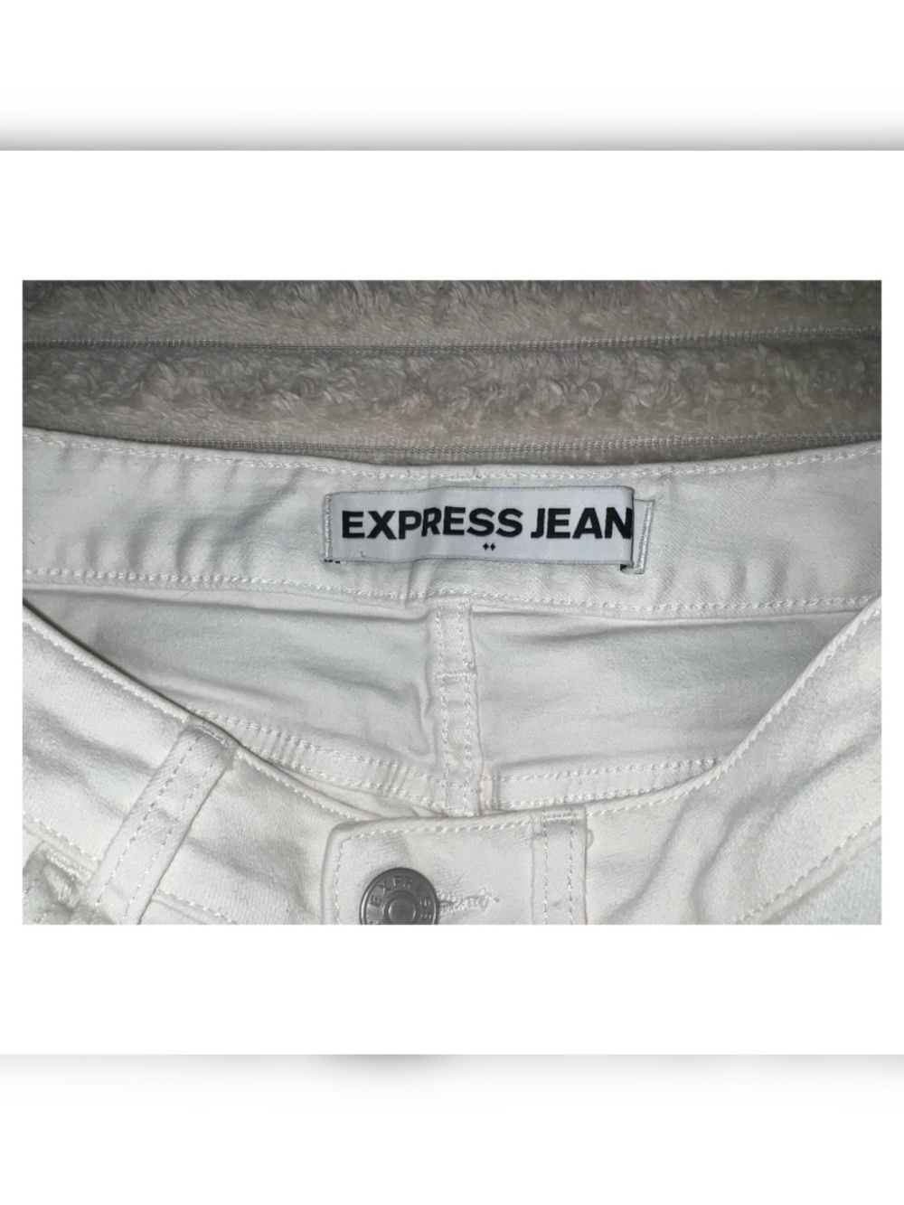 Express Distressed Shorts - Picture 2 of 3
